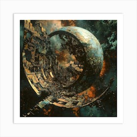 Spaceship 1 Art Print