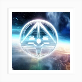 Spacecraft Logo 3 Art Print