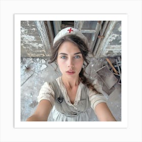 Russian Nurse Art Print