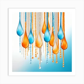 Water Drops 1 Art Print