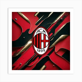 AC Milan 9 Art Print