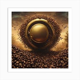 Coffee Beans 169 Art Print