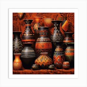 Pots And Vases Art Print