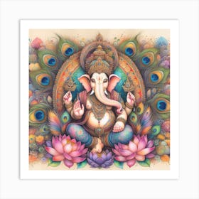 Ganesha 21 Art Print