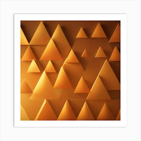 Triangles Stock Videos & Royalty-Free Footage Art Print