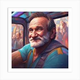 Robin Williams Art Print