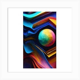 Abstract Art 2 Art Print