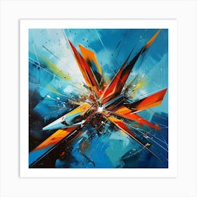 Abstract Painting 1793 Art Print