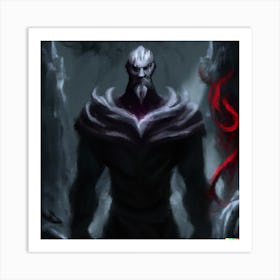 Dark God of War Art Print