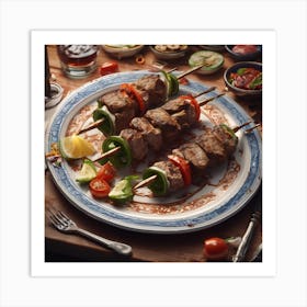 Turkish Kebabs Art Print