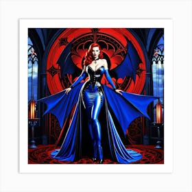 Devil Woman Art Print