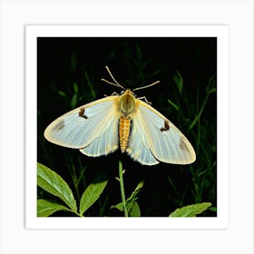 White Moth 1 Art Print