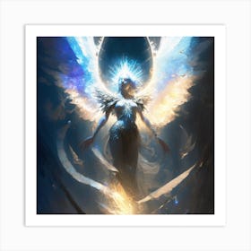 Angel Of Light Art Print