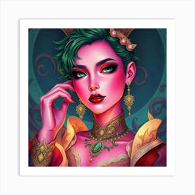 Chinese Empress Art Print