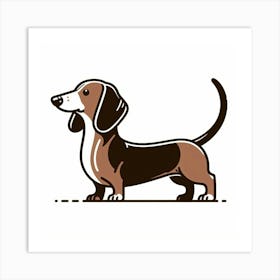 Dachshund 1 Art Print