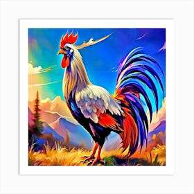 Rooster 1 Art Print