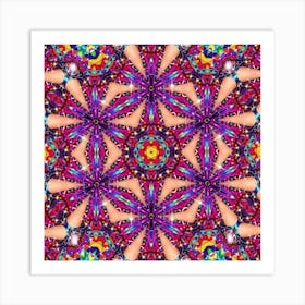 Psychedelic Mandala 57 Art Print