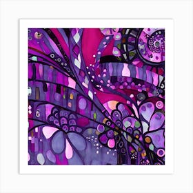 Magenta Magic Art Print