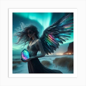 Angel Of The Night Art Print