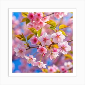 Cherry Blossoms Art Print