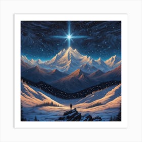 Starry Night 4 Art Print