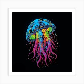 Jellyfish 6 Art Print