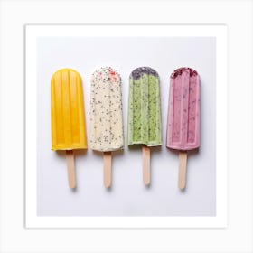 Popsicles 8 Art Print