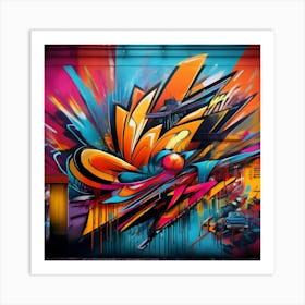 Graffiti Art 10 Art Print