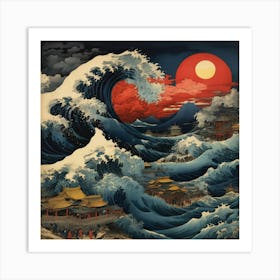 Great Wave Off Kanagawa Art Print