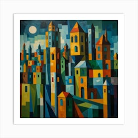 Cityscape 17 Art Print