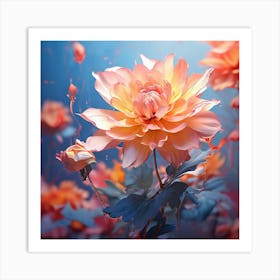 Dahlia 26 Art Print