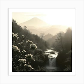 Beautiful Waterfalls 1 Art Print