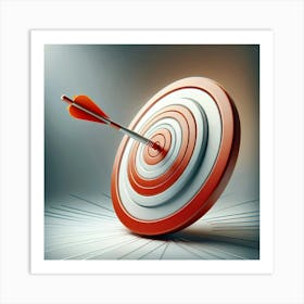 Darts On Target Art Print