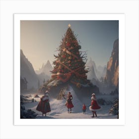 Christmas Tree Art Print