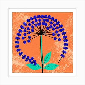 Blue Flower 20 Art Print