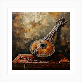 Sitar 1 Art Print