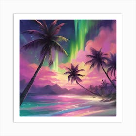 Aurora Painting Art Print