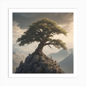 Lone Tree 10 Art Print