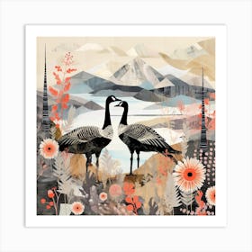 Bird In Nature Canada Goose 2 Art Print