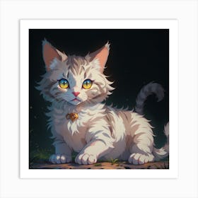 Cute Kitten, Cute Cat, Cute Kittens, Cute Cat, Cute Cat Art Print