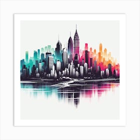 New York City Canvas Art Art Print