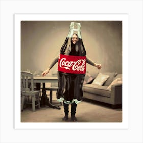 coke cola Art Print