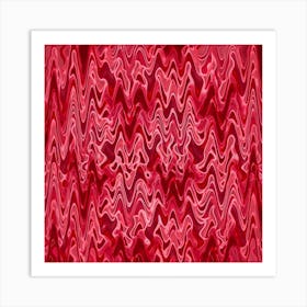 Background Abstract Surface Red Art Print