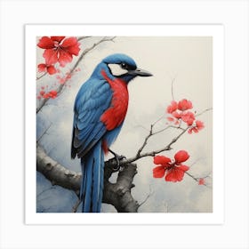 Chinese Bird Art Print