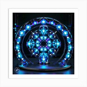 Fractal Galaxy Art Print