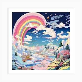 Rainbow In The Sky 1 Art Print