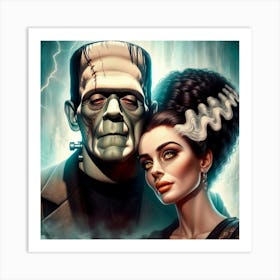 Frankenstein 3 Art Print