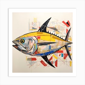 Tuna Colors Art Print