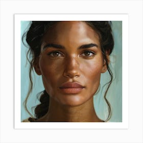 N Ultra Realistic Digital Portrait Of Inspiri 113 Art Print