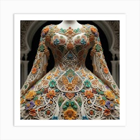 Dress Of The Gods Art Print
